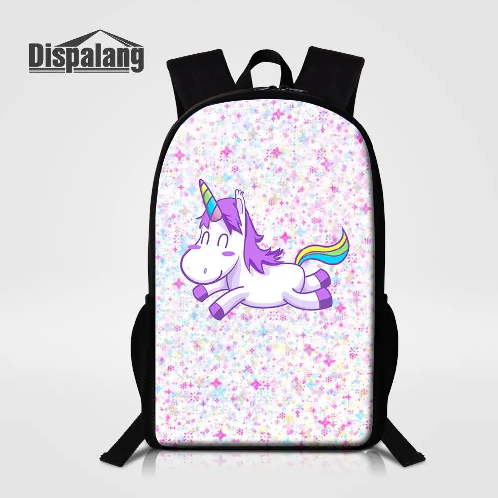Sac A Dos Единорог единорог мультфильм животных для женщин Девушка Рюкзак для школы 16 дюймов Начальная студентка Bookbag дети рюкзак Mochilas - Цвет: Backpack2
