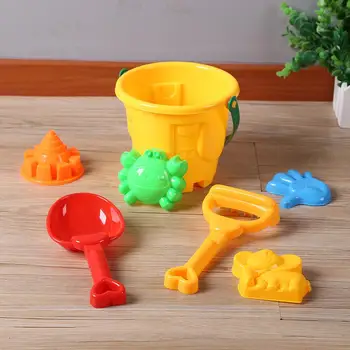 

Plastic Bucket Bathing Playing Sandbox Toys Animal Model Sand Set for Children Kids Toddler Beach Toys Sand Beach Game