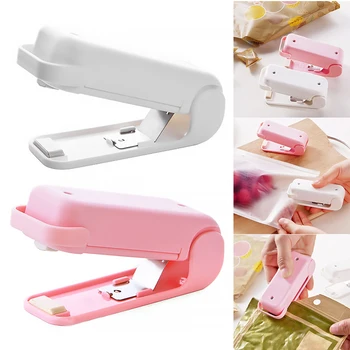 

Portable Bag Clips Handheld Mini Electric Heat Sealing Machine Impulse Sealer Seal Packing Plastic Bag Clip Work Kitchen Tools