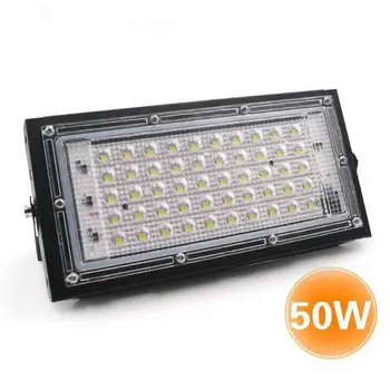 

LED Flood Light Outdoor 50W Waterproof Security Spotlight Garden-Lamp 220V Waterproof LED Street Lamp Landscape Lighting