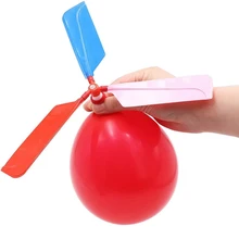 

Balloon Helicopter Flying Ball Toy Something Interesting Paracaidas Juguete Outdoor Playing Kids Children