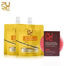 Бесплатный Формалин кератин Лечение Корица рост волос Шампунь Бар против выпадения волос без дыма без раздражения выпрямление волос лечение