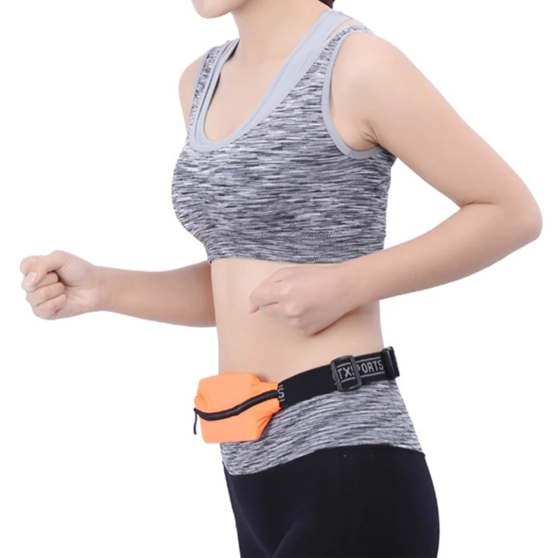 Outdoor Sports Waistband Running Belt Waist Bag for Phone Holder Small Objects Portable Storage Pocket Pouch for Walking Fitness 4
