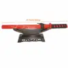 Sword Stand Solid Wood Sword Display Katana Stand Holder Crescent Shape for General Swords 5