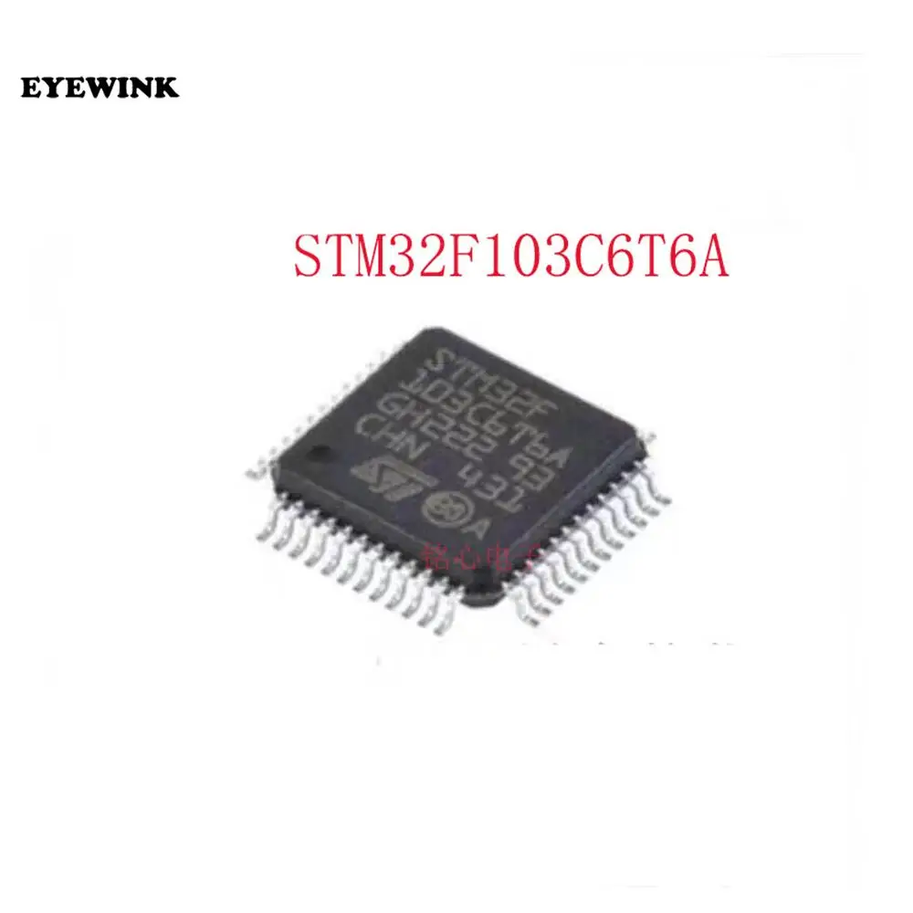 Новый контроллер spot STM32F103C6T6A MUC STM32F103C6 STM32F103 LQFP48 | Электронные компоненты и
