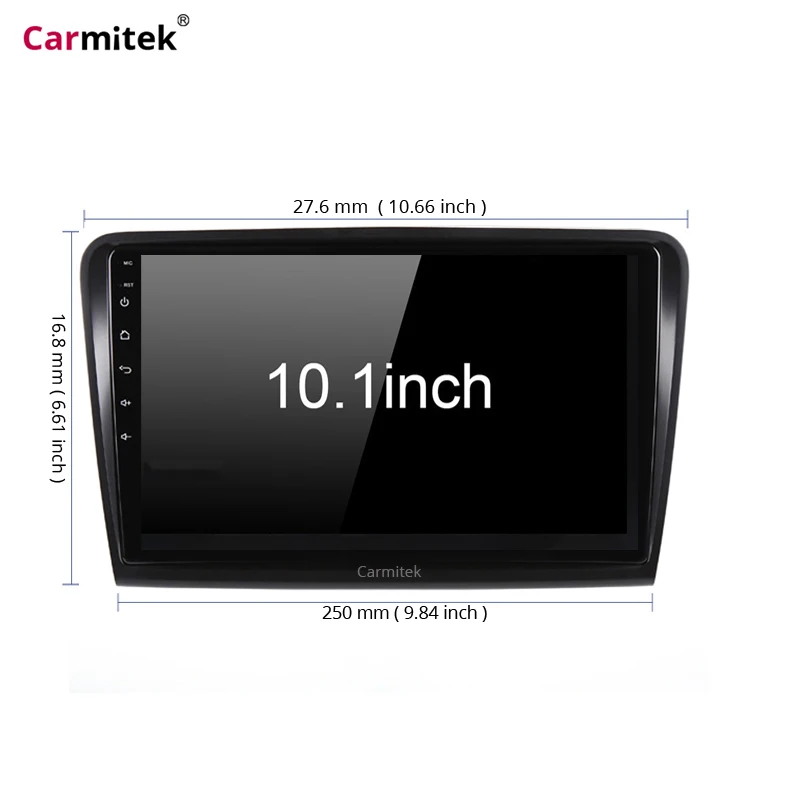 Carmitek Car Android 8.1 Radio Multimedia Player For Skoda Superb 2008 2009 2010 2012 2013 2014 GPS Navigation head unit
