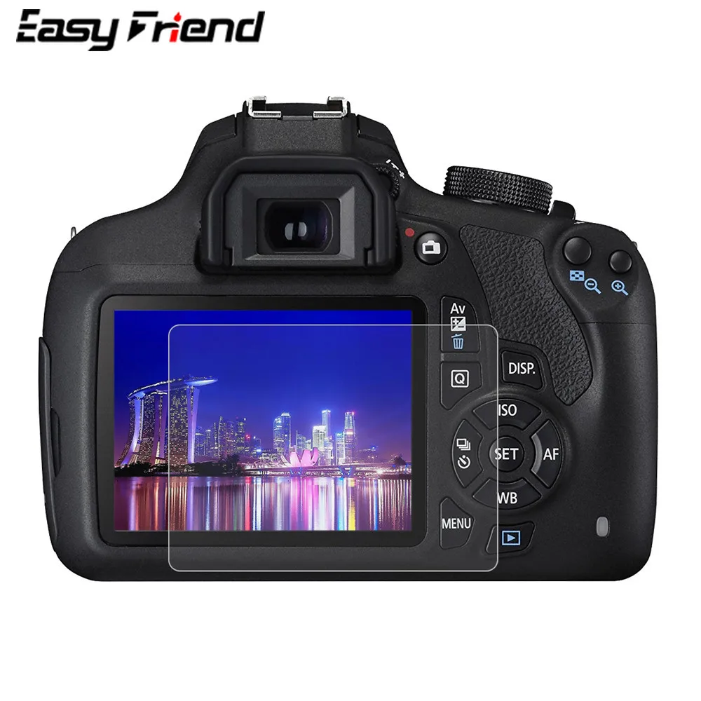 Для Canon 60D 600D 70D 80D 100D 200D 5D 6D 7D Mark II III IV 7D2 5D3 5DS 5DRS 5D4 7600D закаленное Стекло Экран