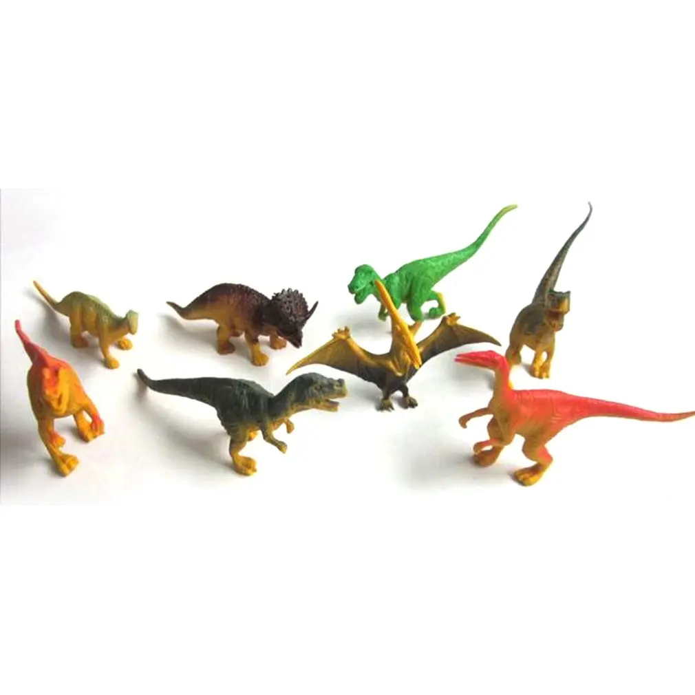 Новый мир динозавров тираннозавр теризинозавр спинозавр фигурки Динозавры юрского периода подвижная фигурка-модель игрушки