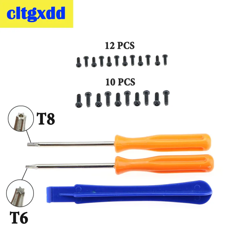 

Game screw accessories Tools Kit For Xbox One X S Slim / Elite Controller Torx T8 T6 Screwdriver Tear Down Repair Tool with Scre