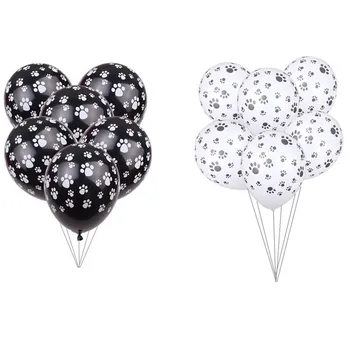 

100pcs 12inch Thicken Latex Balloons Dog Feet For Party Wedding Birthday Marry Decoration Wholesale Inflatable Air Balls Globos