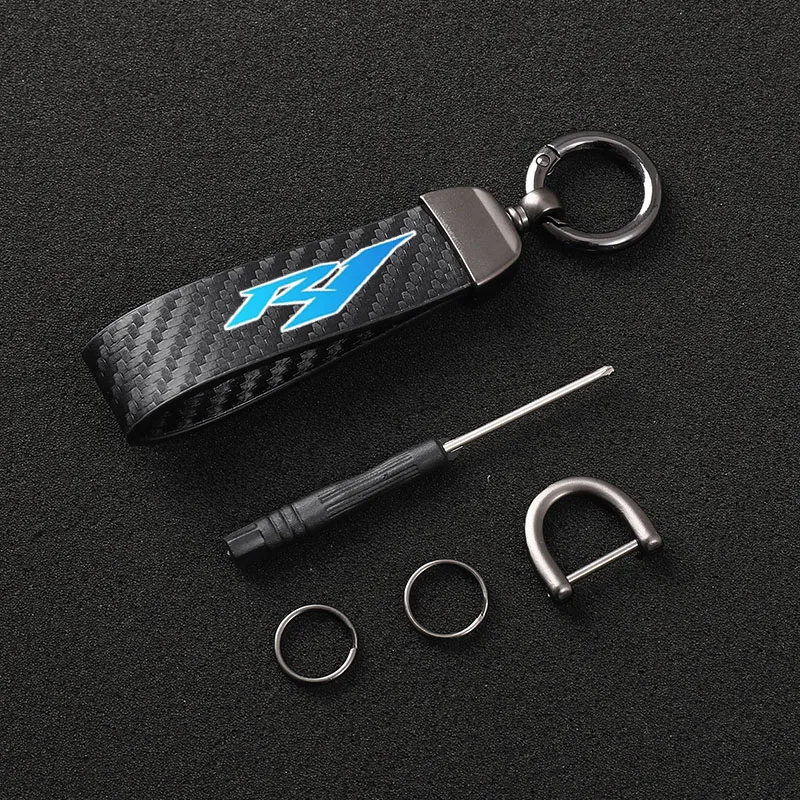 

For Yamaha R1 YZF R1 1999 2018 2019 2020 YZFR1 YZF-R1 leather motorcycle keychain motorcycle accessories