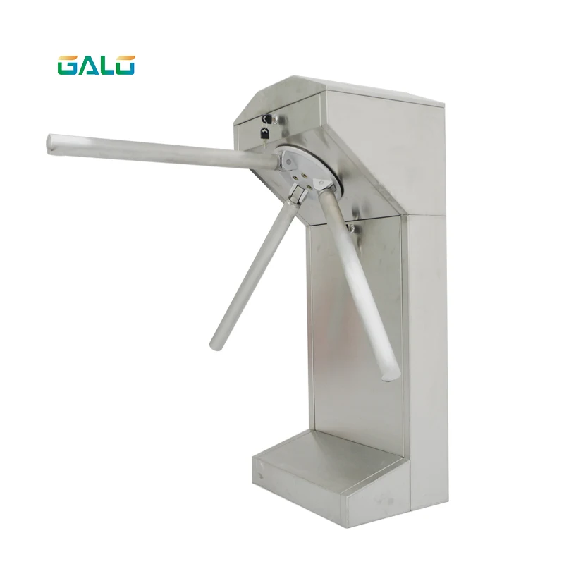High quality Rfid card reader semi automatic tripod turnstile gate mechanism