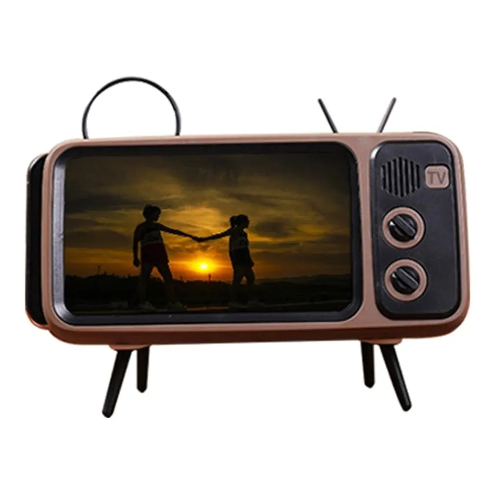 for Creative Pth800 Retro Tv Tv Mobile Phone Bracket Card Wireless Speaker Outdoor Wireless Audio Professional