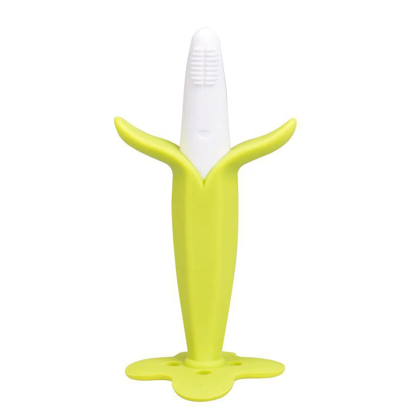Silicone teether 5 Детские Силиконовые Прорезыватели для зубов, пищевая форма, DIY, фруктовый мультфильм, 3C сертификация, экологически безопасные игрушки для новорожденных, жевательные прорезыватели - Цвет: Silicone teether 5