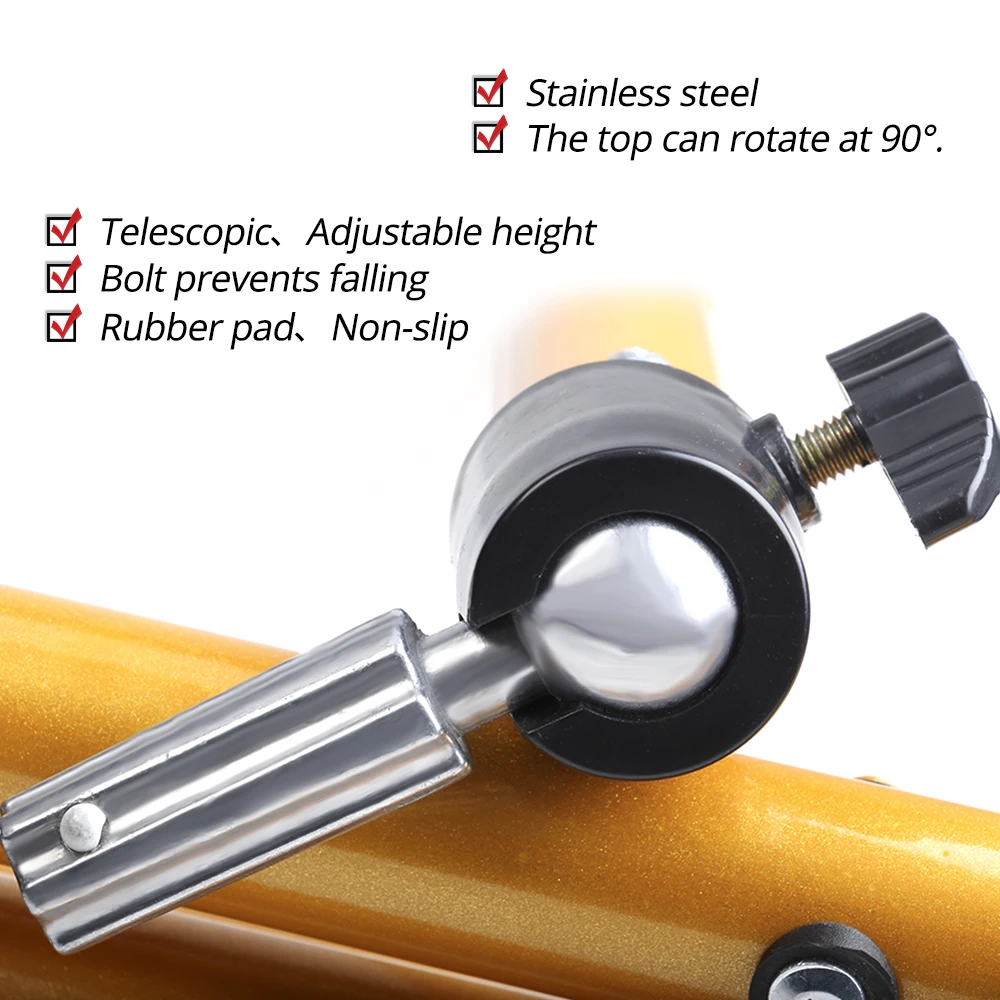 Wig Stand Holder Adjustable Metal for Making Wigs