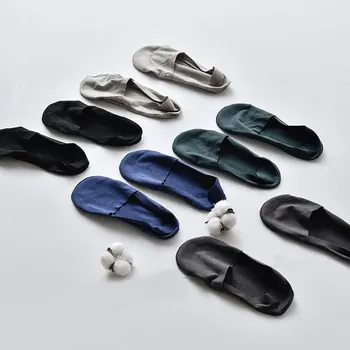 

Good Healthy 1 Pair Men Cotton Socks Casual Short Breathable Boat Socks Summer Sports Silicone Non-slip Sock