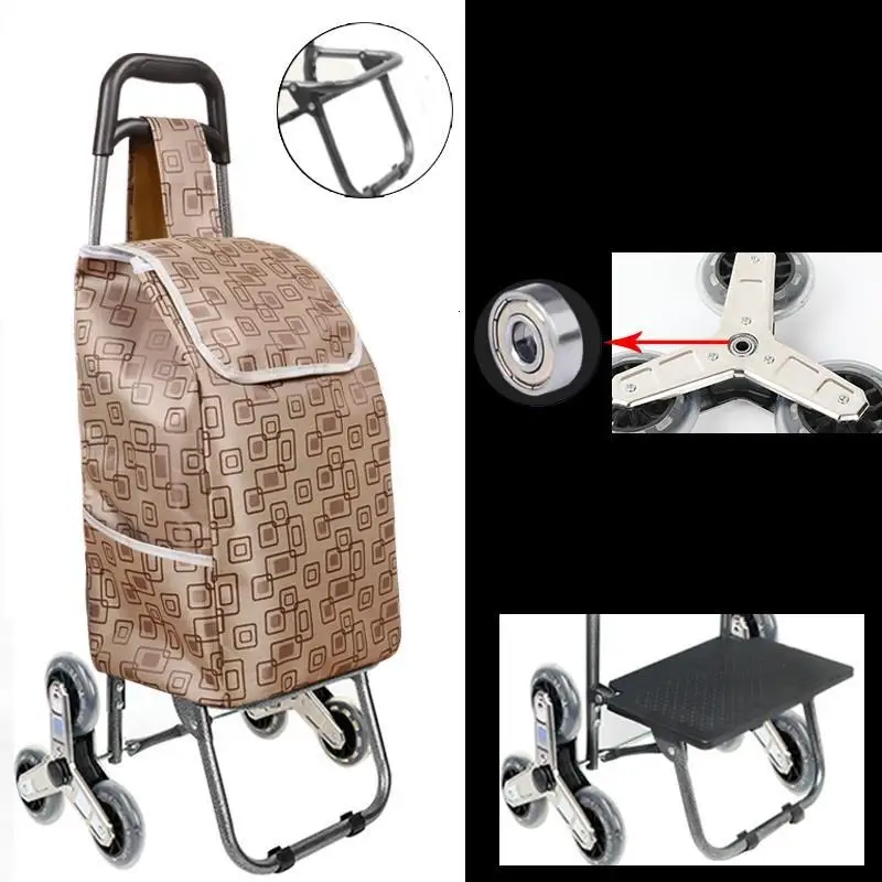 Compra carito Koszyk Тележка для покупок De Courses Avec Roulettes Mesa Cocina настольная колесница Roulant Carrello Cucina Кухонная Тележка - Color: Number 6