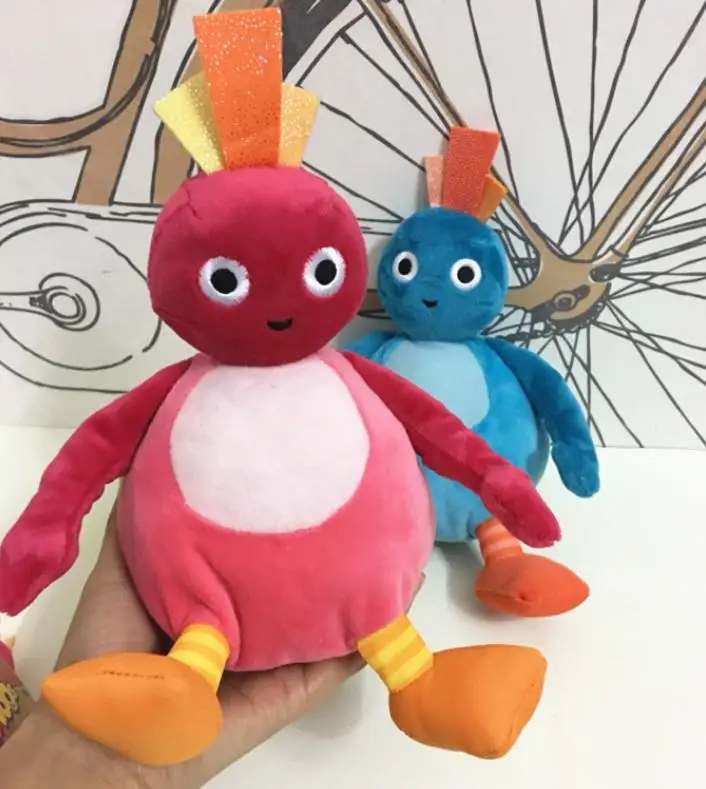 4 шт. Twirlywoos Chickedy цыпленок Peekaboo плюшевые игрушки куклы лучший подарок на день рождения для детей Рождественский подарок