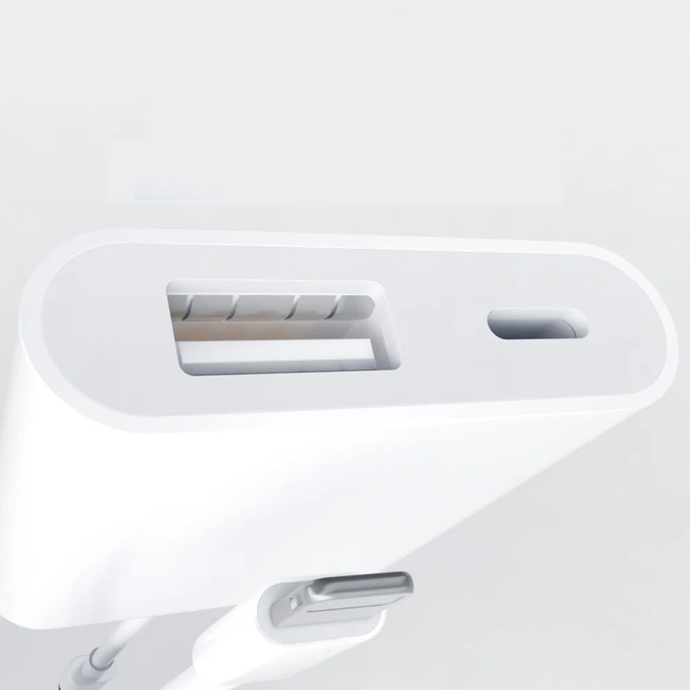 Адаптер USB OTG для iPhone iPad iOS13 адаптер Lightning 3 0 U Disk мыши клавиатуры камера|Переходники