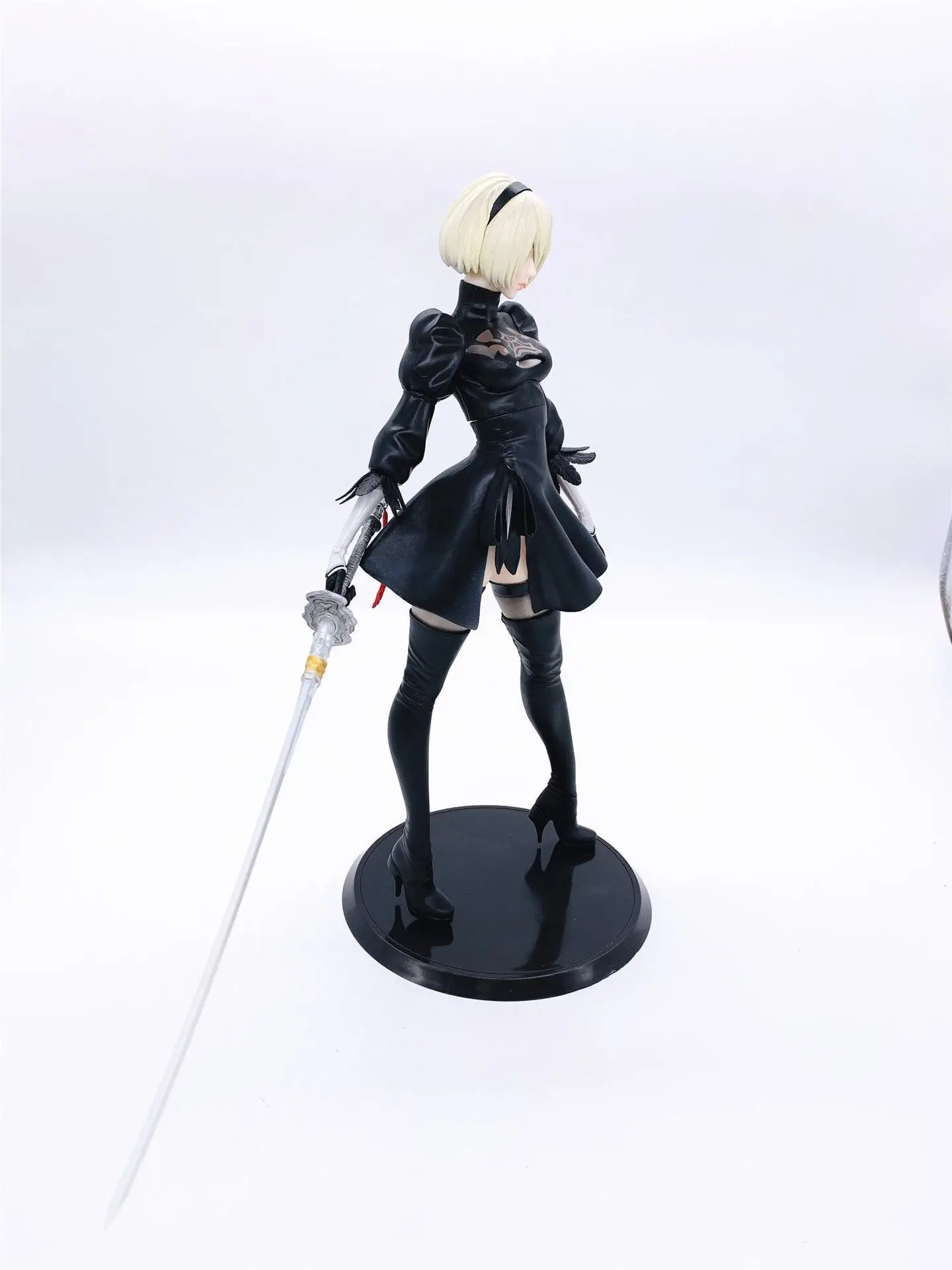 Anime Game NieR: Automata 2b YoRHa No.2 Type B PVC Action Figure Cartoon Model Collectible Toys Doll lelakaya Dropshipping 30CM