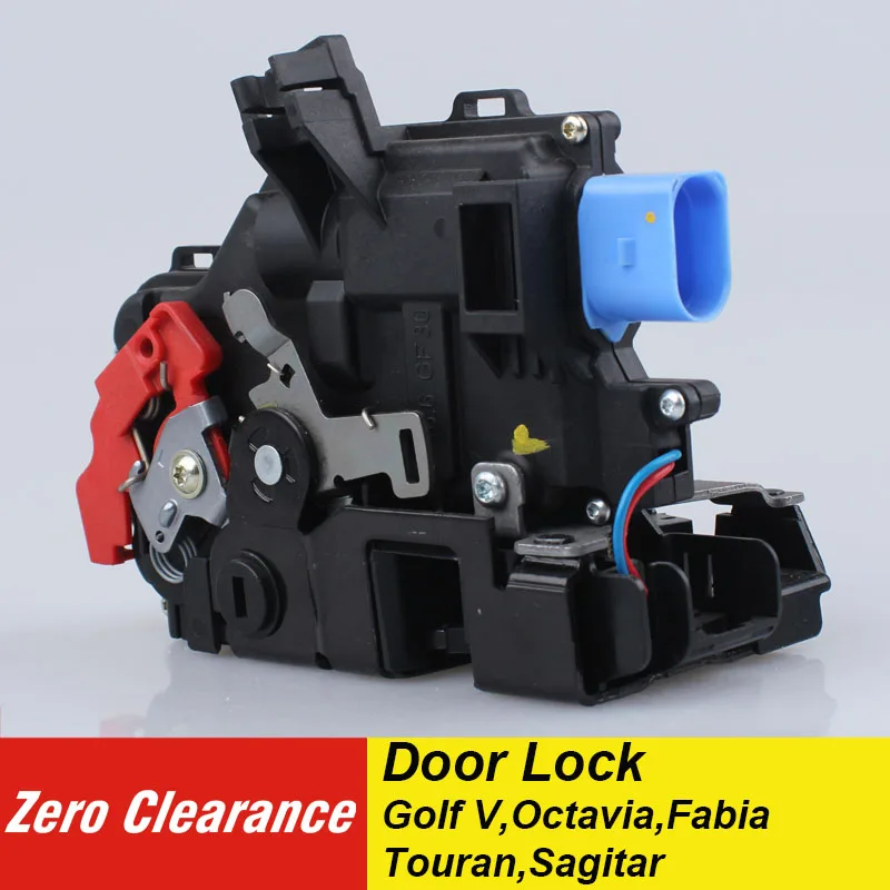 

Zero Clearance 1TD 837 015 /16/839016 Door Lock Front Rear Lock with central locking for VW Golf Octavia Fabia Touran,Sagitar