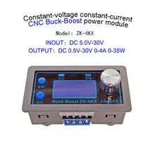 Программируемый CNC buck-boost DC Модуль Регулируемый источник питания DIY постоянное напряжение постоянный ток Солнечная зарядка инструмент