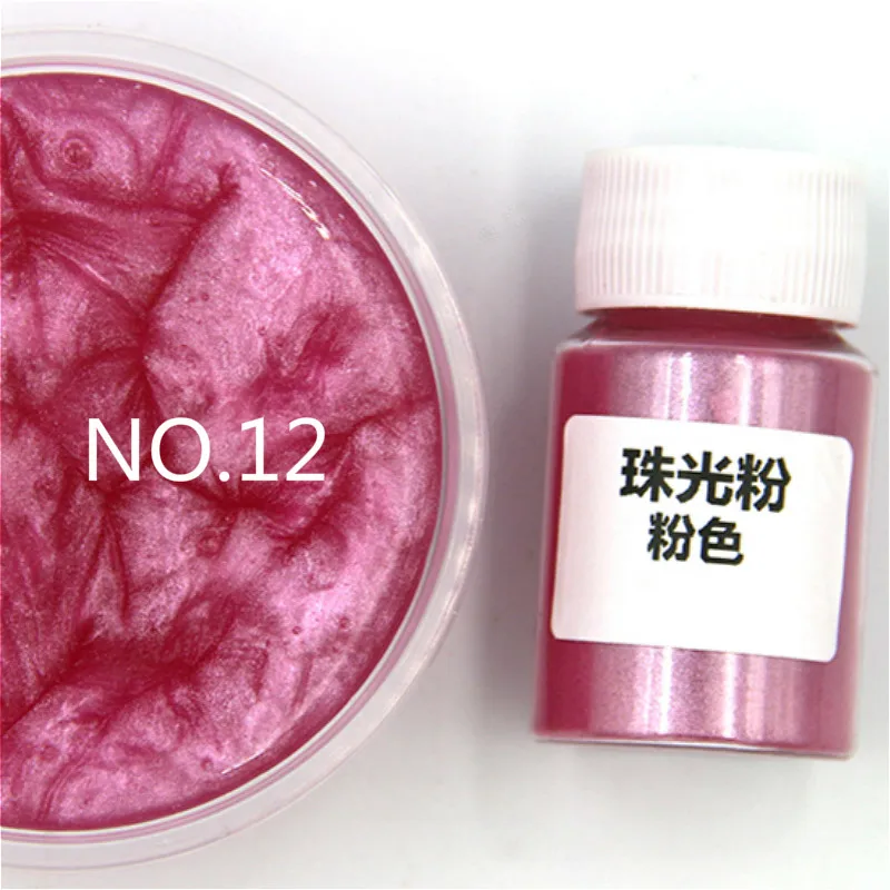 Diy Handmade Pearlescent Mica Powder Epoxy Resin Dye Pearl Pigment Resin Glue Pigments Material Crystal Mold