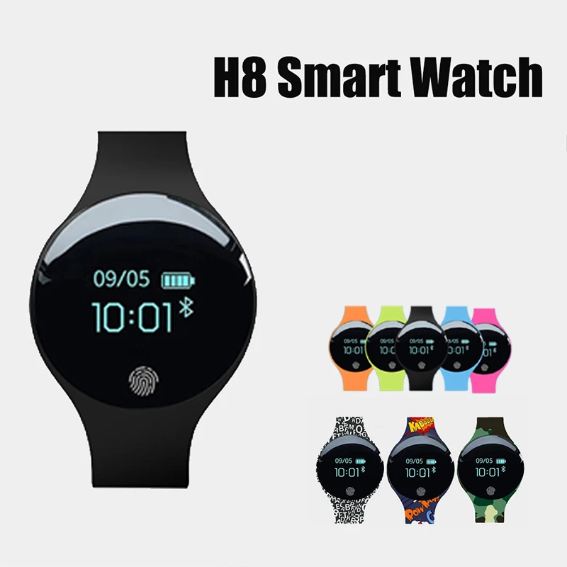 

H8 Smart Watch Intelligent Pedometer Fitness Bracelet Digital Watch Men Women Children Smart Sport Watch for IOS Android Pk Iwo8