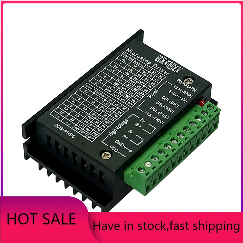 saai slaaf weigeren Tb6600 Stepper Motor Driver Nema 23 Nema 34 42/57/86 Nema17 32 Segments  4.0a 42vdc Cnc Engraving Machine Wood Router Mini Lathe - Motor Driver -  AliExpress