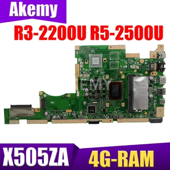 شراءX505ZA اللوحة ل Asus X505Z A505Z K505Z X505ZA كمبيوتر محمول اللوحة اللوحة 4G-RAM R3-2200U R5-2500U