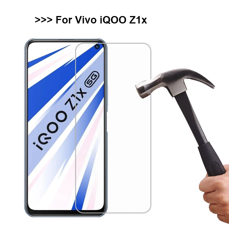 2 шт. закаленное стекло для Vivo iqoo z1x V2012A Защитная пленка экрана прозрачное