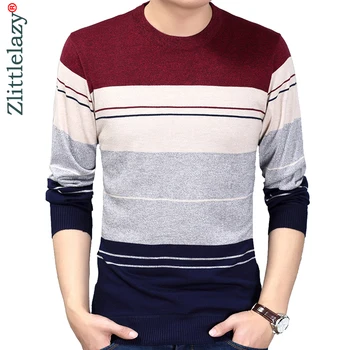 

2019 designer pullover striped men sweater mensthin jersey knitted sweaters mens wear slim fit knitwear fashion clothing 10012