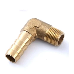 PL Series BSP Male Thread Brass Fittings Elbow 6mm/8mm/10mm/12mm/14mm Pneumatic Parts Pagoda Gas Hose Adapter