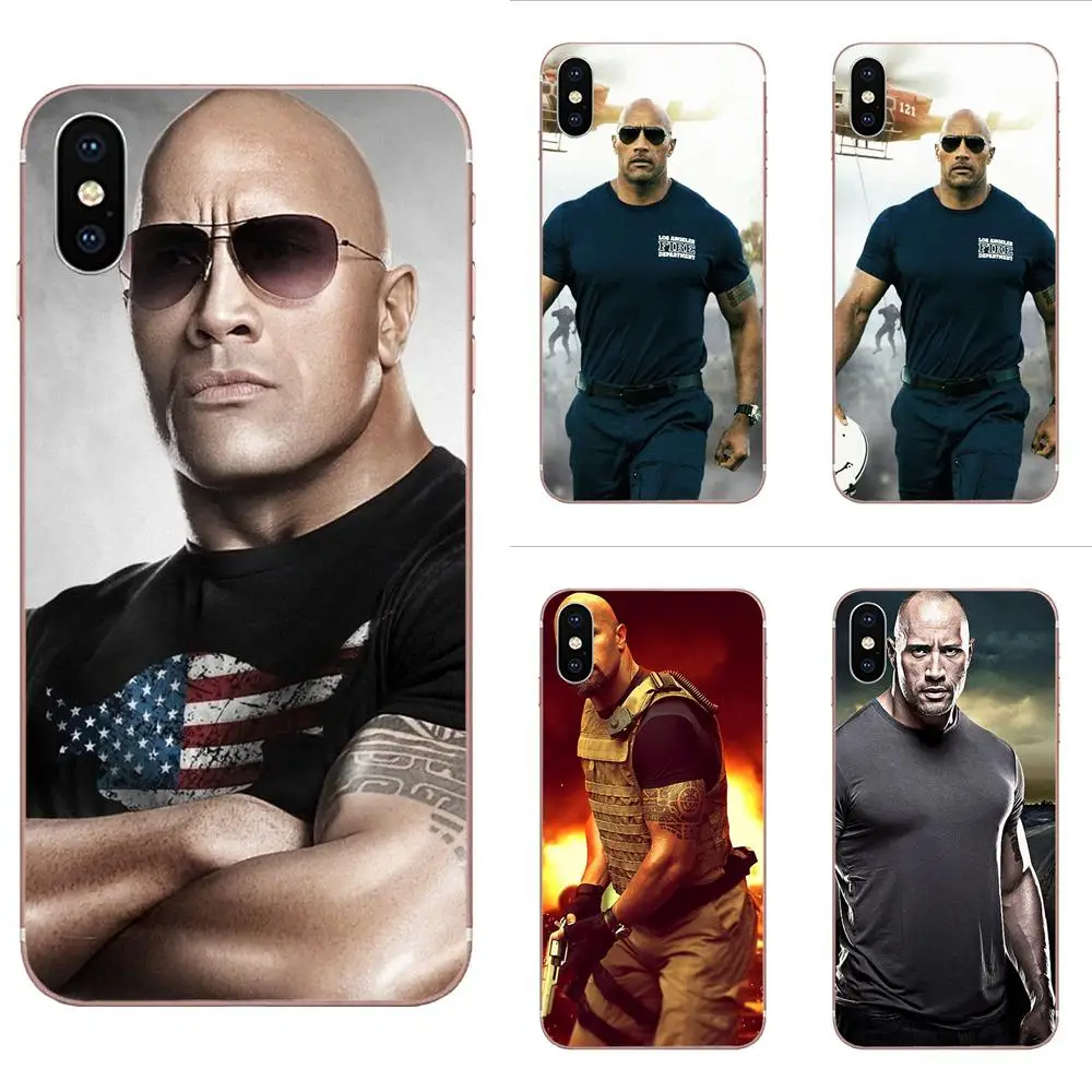 

TPU Case Cover Dwayne Johnson For Samsung Galaxy Note 5 8 9 S3 S4 S5 S6 S7 S8 S9 S10 5G mini Edge Plus Lite