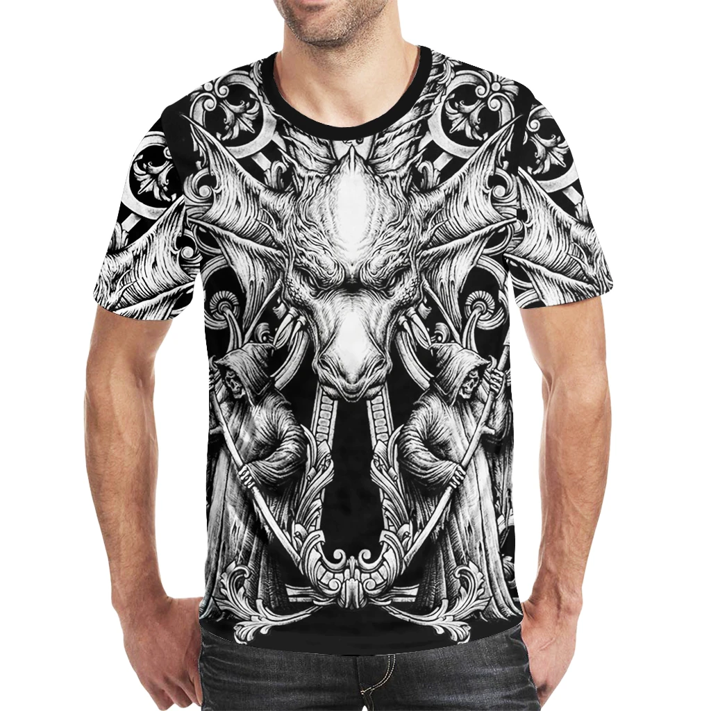 

Black and whitet shirt best seller one piece t shirt 3D t shirt print short-sleeved men clothing loose casua woman t shirts