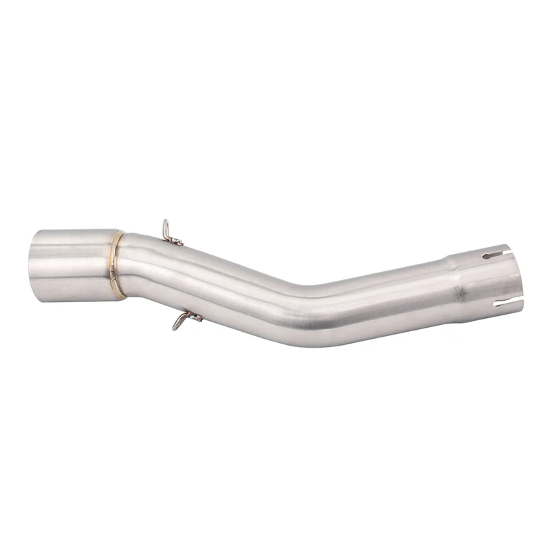 Slip On Motorcycle Exhaust Middle Link Pipe Mid Connect Tube Stainless Steel Exhaust System For Voge LX500R All Years - Image 2