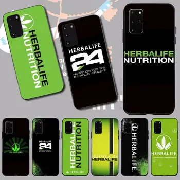 

NBDRUICAI Black and green Herbalife TPU black Phone Case Cover Hull for Samsung S20 plus Ultra S6 S7 edge S8 S9 plus S10 5G