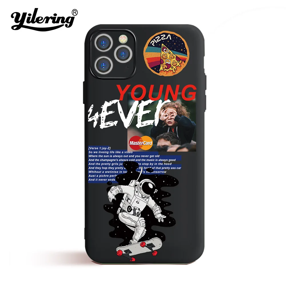 Fashion Universe Phone Case for iPhone 12 Pro Max Mini 13 11 Pro XR XS MAX 6 6S 7 8 Plus SE 2020 12 Case Space styles Soft Cover apple iphone 13 pro max case