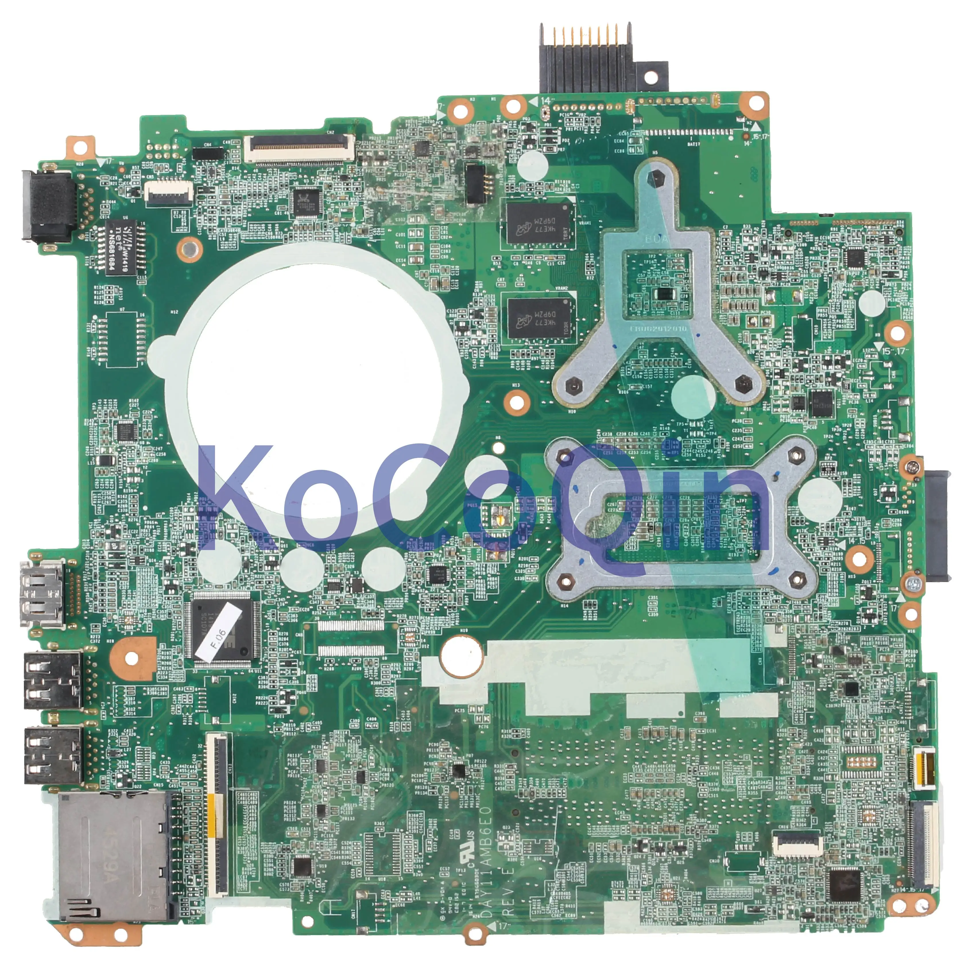 discounted  KoCoQin Laptop motherboard For HP Pavillion 14-P 14 Inch Core i5-4210U SR1EF N15S-GT-S-A2 Mainboard