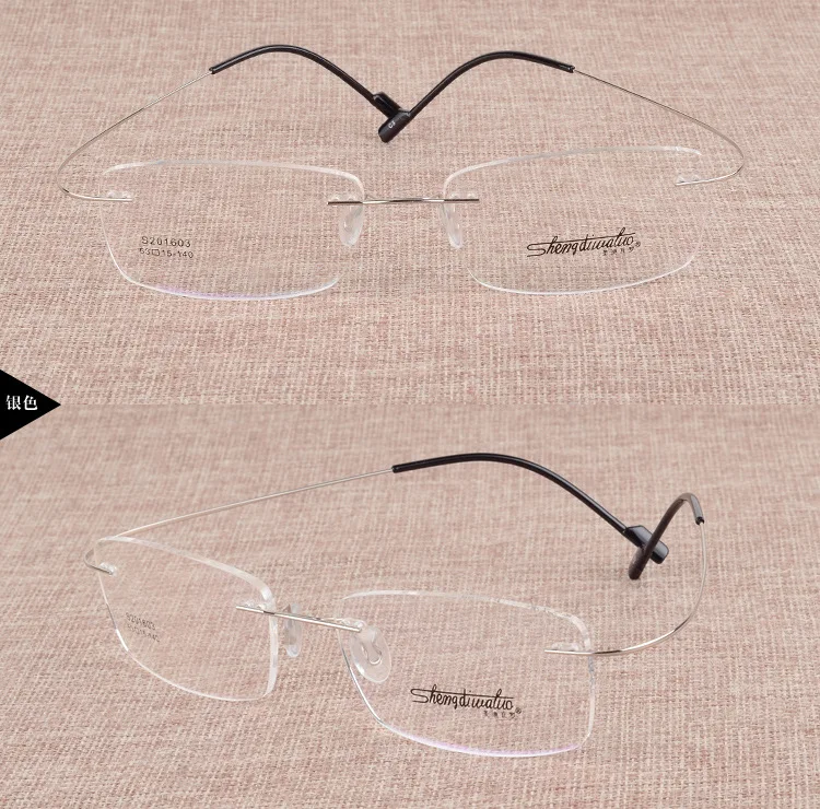 Vazrobe(9 г) очки без оправы для мужчин и женщин очки для глаз мужские очки по рецепту очки для близорукости бескаркасные очки для диоптрий