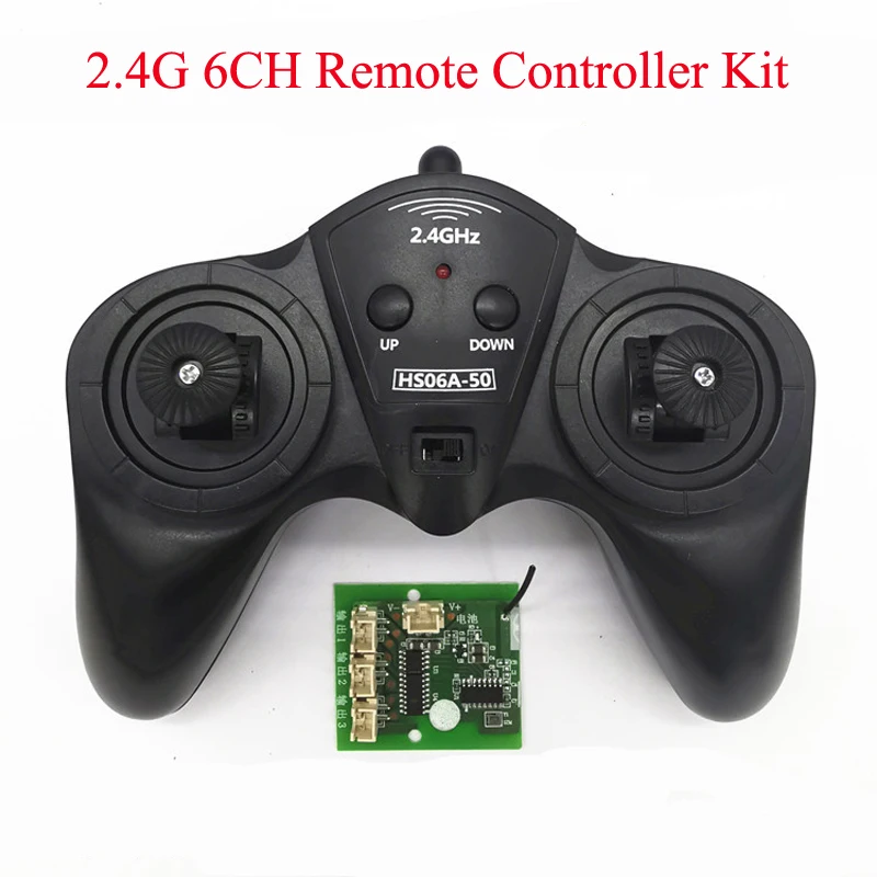1Set DIY Toy Model Remote Controller Receiver Kit 6CH 2.4G Transmitter 50M Distance Drive Carbon Brush Motor for RC Car Boat|Parts & Accessories| - AliExpress