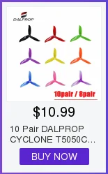 2 пары Dalprop Racerstar CYCLONE T7056C 7056 7x5,6x3 длинный диапазон 3 Лопасти Пропеллер для RC моделей двигатель мультикоптера запасные части