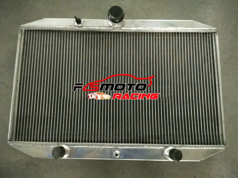 Подходит для Jaguar XKE 5.3L E-TYPE серии 3 V12 1971-1974 1972 1973 1974 1971 62 мм с наружной резьбой Алюминий радиатора