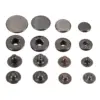 100set 10mm 12mm  15mm brass material metal snap button poppers for clothes wallet outerwear ► Photo 3/5