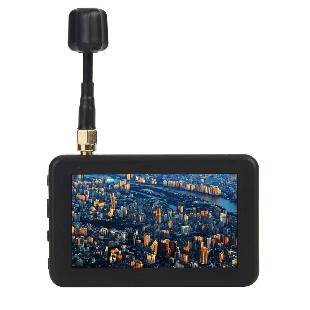 

Micro 5.8G 40CH 3 Inch LCD 480x320 Auto Search FPV Monitor Build-in Battery For RC Multicopter FPV Drone Part