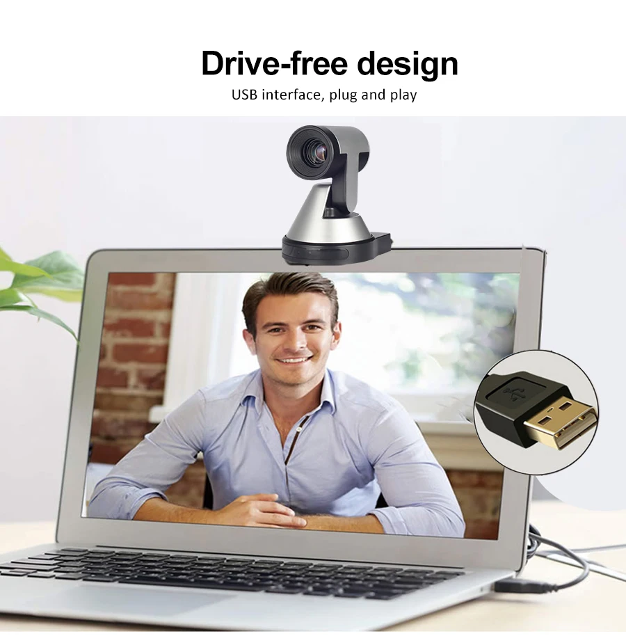 4MP HD Video Conference Camera 4X Optical Zoom USB Broadcast Multimedia WDR Rotatable Screen PTZ Camera 4MP HD Video Conference Camera 4X Optical Zoom USB Broadcast Multimedia WDR Rotatable Screen PTZ Camera
