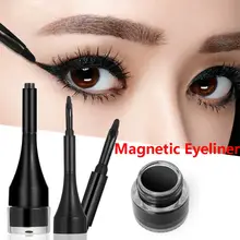 Черная водостойкая Магнитная подводка для глаз, крем для макияжа, косметическая косметика, долговечная гелевая подводка для глаз, инструменты, карандаш для макияжа, профессиональный карандаш