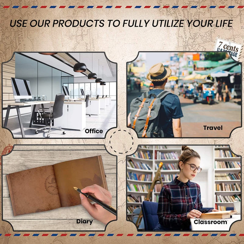 DIY Travel Photo Album Journal Adventure Book For Office Home School Business Writing Gift Baby 146 Page Memory Scrapbook DIY Travel Photo Album Journal Adventure Book For Office Home School Business Writing Gift Baby 146 Page Memory Scrapbook