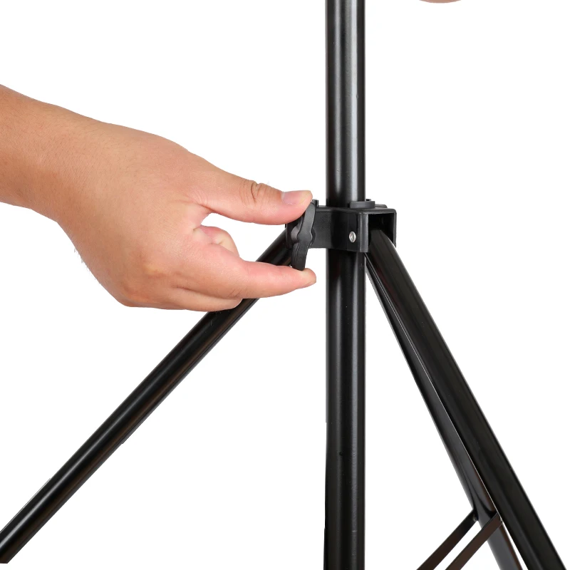  Photography T-shaped Background Backdrop Stand Adjustable Support System Photo Studio for Non-Woven