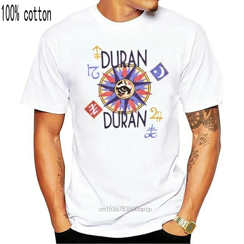 Винтажная Футболка Duran 1984 с принтом Размеры S - 5XL | Женская одежда